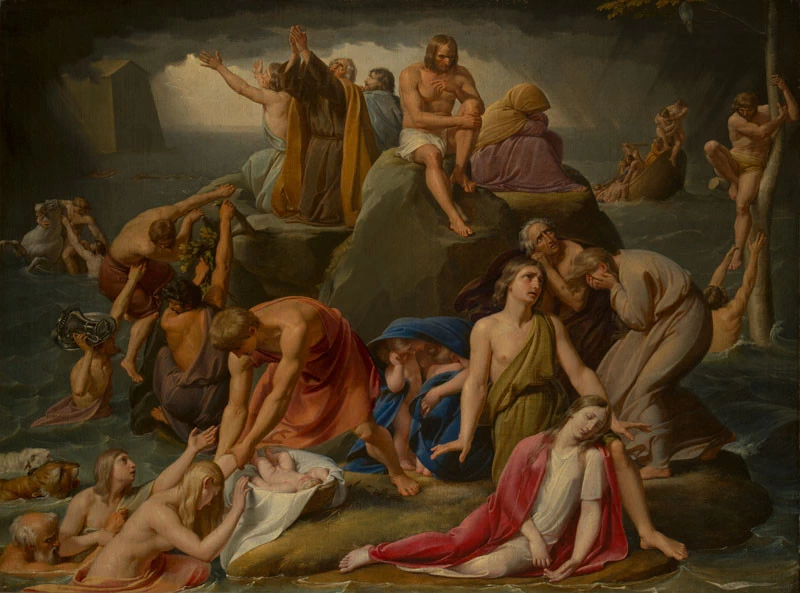 Il diluvio - Galleria Nazionale di Praga